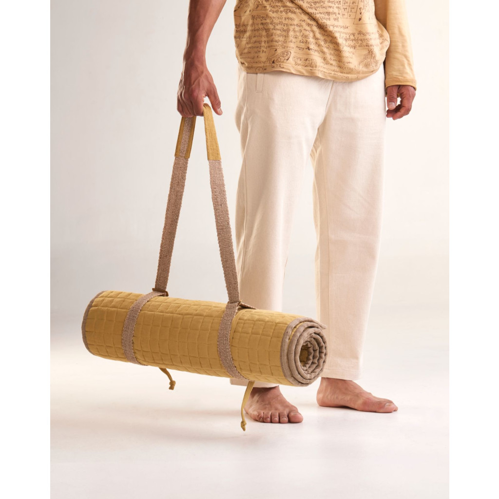 Yoga Mat (Hemp)ネパール産　ハンドメイド Nepali Hemp Yoga Mat - DharmaShop